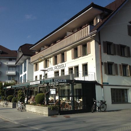 Hotel & Restaurant Roessli Stansstad Exterior foto
